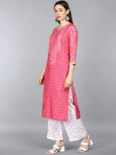 Poly Crepe Printed Kurta Pant Dupatta-PKSKD1037AB